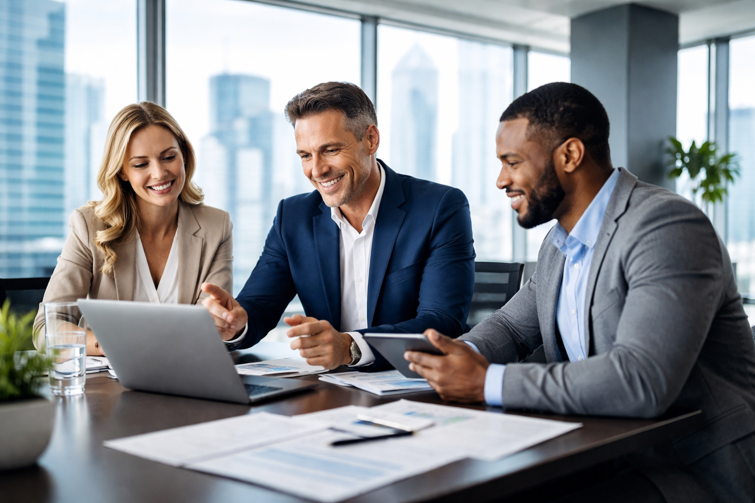 Executive strategy discussion