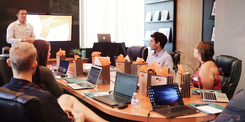 Brand strategy planning with notes and creative direction